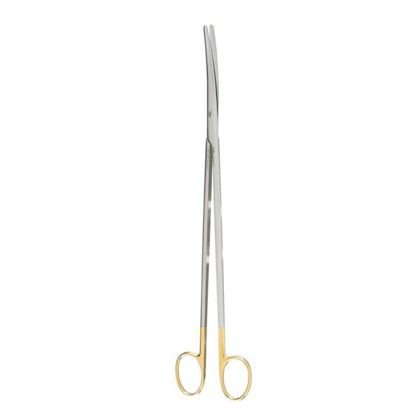 Miltex Scissors Metzenbaum 12" Blunt Curved Standard Tungsten Carbide Each - Integra Miltex - 5-193A-TC