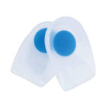 Alimed, Inc Cup Heel Silicone White/Blue Size Small 1/Pr - 60814/NA/SM