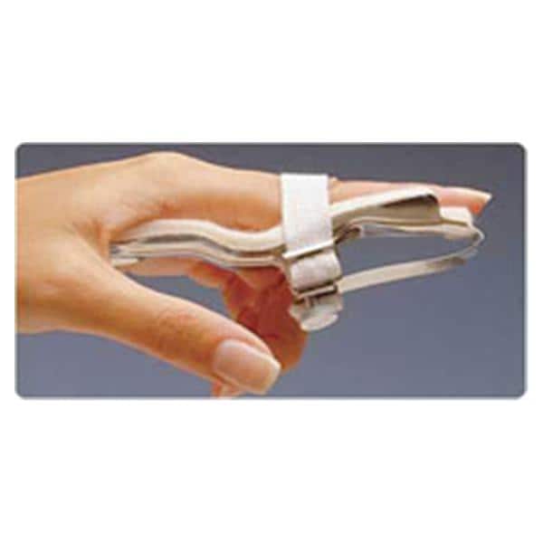 Patterson Med(Sammons Preston) Splint Contracture Joint Jack Finger White 3.5-4.5" Size X-Large Each - A52544