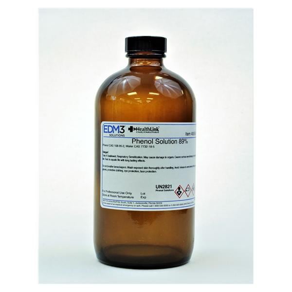 EDML, LLC Phenol Reagent 89% 16oz Each - 400506