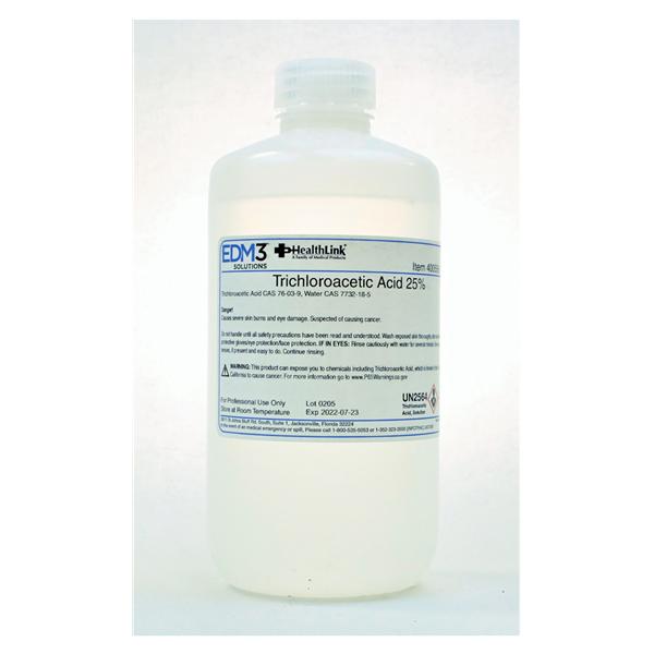 EDML, LLC Trichloroacetic Acid 25% 16oz 1/Bt - 400558