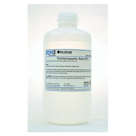 EDML, LLC Trichloroacetic Acid 25% 16oz 1/Bt - 400558