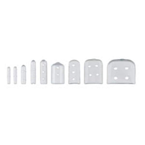 Miltex Guard Instrument Tip Tip-It Silicone Assorted Size Clear 50/Pk - Integra Miltex - 3-2510C