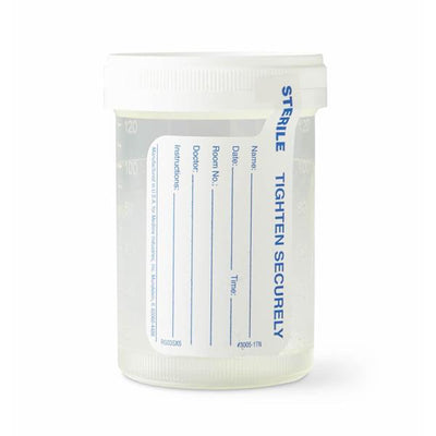 Medline Industries Inc Specimen Container 4oz Silicone Sterile 300/Ca - DYND30364