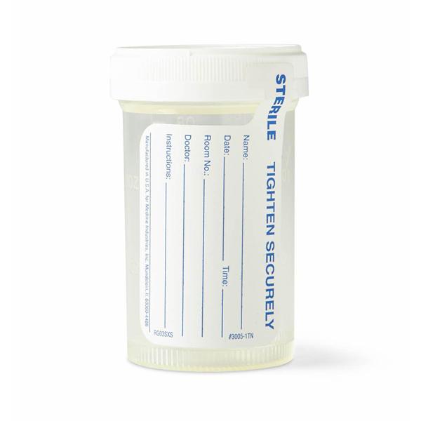 Medline Industries Inc Specimen Container 3oz Silicone Sterile 400/Ca - DYND30362