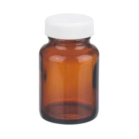 Fisher Scientific Co. Bottle General Purpose Fisherbrand Glass 60mL Amber 24/Ca - 2911439