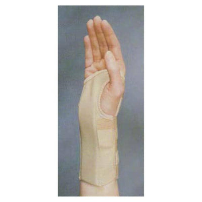 Bird & Cronin Brace Frazer Adult Wrist Cotton/Elastic Black Size 7" 2X-Large Left Each - 0814-4716