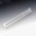 Globe Scientific Test Tube, 16 x 100mm (12mL), with Rim, Graduated at 2.5, 5 & 10mL, Round Bottom