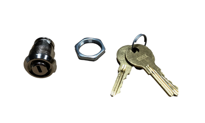 Omnimed Flat Key Cylinder Replacement & 3 Flat Keys