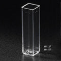 Globe Scientific Cuvette, Spectrophotometer, Square, 4.5mL (10mm), PS, 4 Clear Sides, 100 of Tray, 5 Trays of Unit - GS-111137