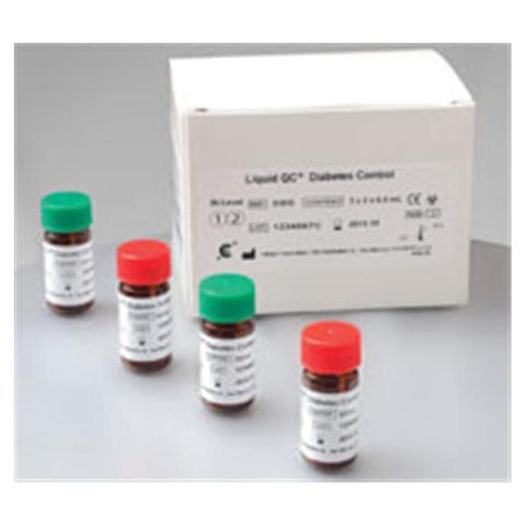 King Diagnostics Inc Liquid QC Diabetes Level 1-2 Control 2x.5mL For Analyzer Each - 91819