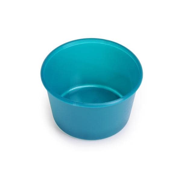 Medline Industries Inc Bowl Sponge 8oz Plastic Round Graduated Light Blue 50/Ca - DYND50310