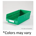 Health Care Logistics Bin Shelf 11-5/8x6-5/8x4" Red Polypropylene With Label Holder Eachch - 1445R