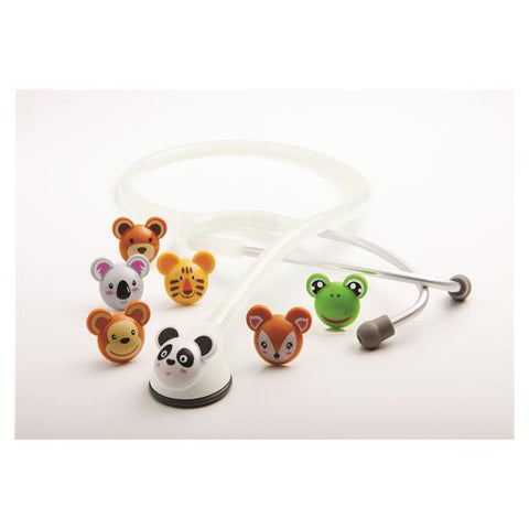 American Diagnostic Corp. Stethoscope Classic Adimals White Pediatric 22" 1-Head Eachch - 618W