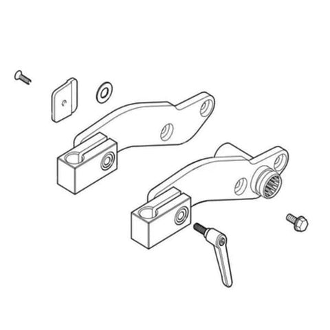 Midmark Corporation Bracket Mounting Field Installed For 204/604/22x/62x Ritter Exam Table Each - 9A412003