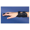 Bird & Cronin Splint Immobilizer/Gutter Adult Finger Blk Sz 11" One Size Fits All Universal Each - 0814-4002