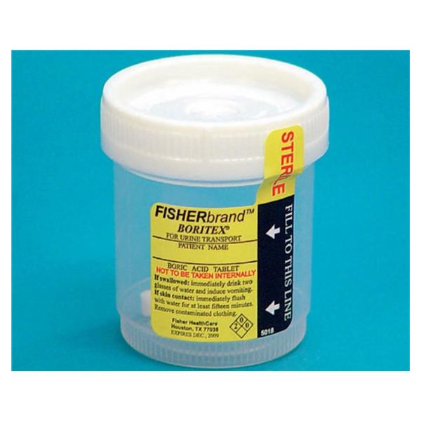 Fisher Scientific Co. Therapak Specimen Container 90mL Sterile 100/Ca - 22131553