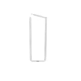 Miltex Stringer Instrument Stainless Steel 2-1/2x6" Each - Integra Miltex - 3-75