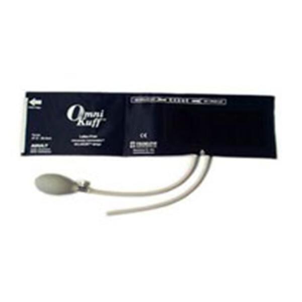 Welch Cuff Blood Pressure Trimline Omni-Kuff 27.5-36.5cm Adlt 11 Arm Navy Blue 5/Box - Allyn - 3603SCK