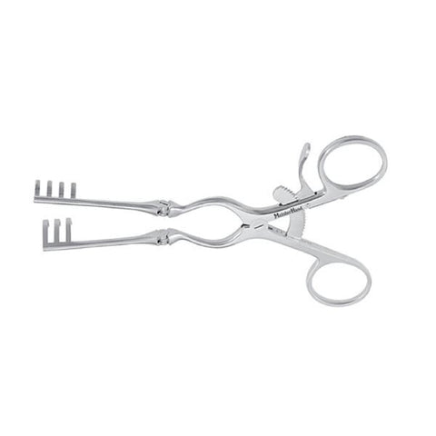 Miltex Retractor Beckman-Weitlaner Meister-Hand 5-1/2" Sharp 3x4 Teeth SS Each - Integra Miltex - MH11-630-SH