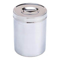 Miltex Jar Dressing 1/2qt Silver Stainless Steel Each - Integra Miltex - 3-953
