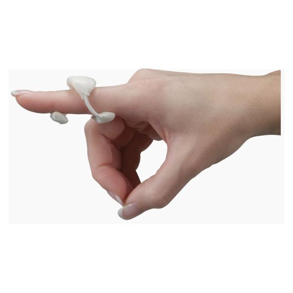 Deroyal Industries Inc Splint Light Spring Extension LMB Finger Wire/Foam White Size Large Each - 602C