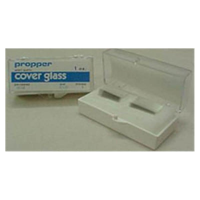 Propper Mfg Co Microscope Cover Glass 22x22mm 10/Bx - 14110200