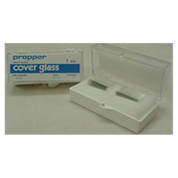 Propper Mfg Co Microscope Cover Glass 22x22mm 10/Bx - 14110200