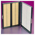 Heathrow Scientific Premium Microscope Slide Storage Box Black 100 Position 6-3/4x8-3/4x1-3/10" Each - 22267294