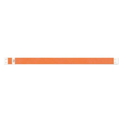 Precision Dynamics Corp. Wristband Identification Secureband Tyvek Orange 1000/Box - 2008-17-PDR
