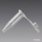 Globe Scientific Microcentrifuge Tube, PP, Attached Locking Snap Cap, Graduated, Natural, Lot Certified: Rnase, Dnase, Pryogen, ATP and Human DNA Free