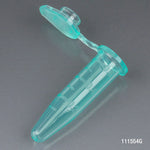 Globe Scientific Microcentrifuge Tube, 0.5mL, PP, Attached Snap Cap, Graduated, Certified: Rnase, Dnase and Pryogen Free, 500/Stand Up Zip Lock Bag