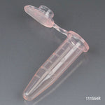 Globe Scientific Microcentrifuge Tube, 0.5mL, PP, Attached Snap Cap, Graduated, Certified: Rnase, Dnase and Pryogen Free, 500/Stand Up Zip Lock Bag