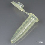 Globe Scientific Microcentrifuge Tube, 0.5mL, PP, Attached Snap Cap, Graduated, Certified: Rnase, Dnase and Pryogen Free, 500/Stand Up Zip Lock Bag