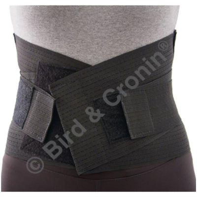 Bird & Cronin Support Bicro Skin Adult Lumbar Lycra Black Size Large Each - 0814-7784