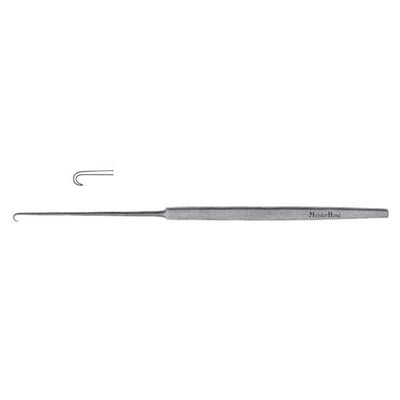 Miltex Hook Skin Cottle Meister-Hand 5-1/2" Deep Curve Serrated Handle SS Each - Integra Miltex - MH21-92