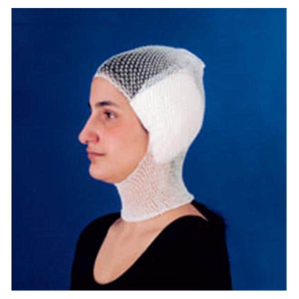 Western Medical Bandage Elastic BandNet Head _ White 10/Ca - WM-105A