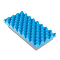 Joerns Sunrise Medical Cushion Positioning BioClinic Egg Crate Blue 12Pr/Ca - 8616