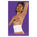 Summit Medical Binder Compression Adult Abdominal Elastic One Panel White Size 6" Small Each - V-350-6-S