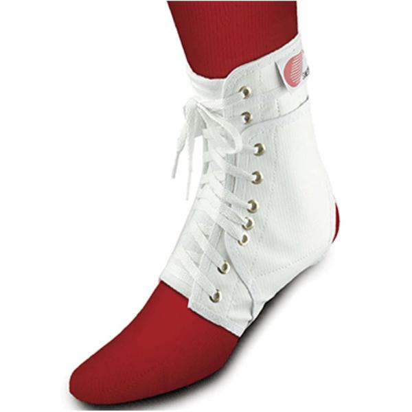 Swede Brace Support Ankle Lok Ank Elastic/Vinyl White Sz M6-7.5/W7-9.5 Sm Universal Each - O Inc. - AKL-6331-SM