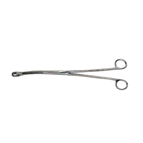 Graham Forcep Tissue Kelly 12-1/2" Oval Tip Stainless Steel Each - Field/Everest &Jennings - 2849