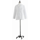Medline Industries Inc Lab Coat Consultation 80% Polyester / 20% Cotton Poplin Mens White Sz 32 30" Each - MDT10WHT32E