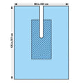 O & M Halyard Drape Orthopedic Orthopedic Fenestrated 88x125" Large Sterile 11/Ca - 89311