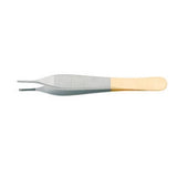 BR Surgical, LLC Forcep Dressing Adson 4-3/4" Tying Platform 1x2 Teeth 12cm Tungsten Carbide Eachch - BR10-17512