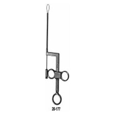Miltex Snare Nasal Bruening 9" Bayonet Stainless Steel Each - Integra Miltex - 20-177
