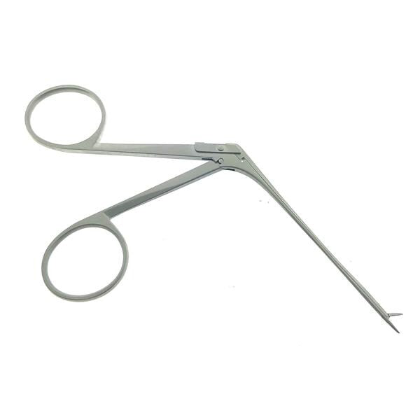 BR Surgical, LLC Forcep Micro Alligator 3-1/4" 4x.9mm Serrated Straight 4.0x0.9mm SS Each - BR44-35040