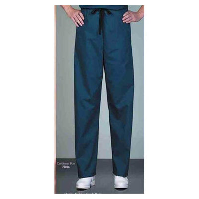 Fashion Seal Scrub Pant Unisex 4X Large Sangria Each - 78886-4XL