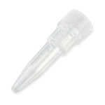 Globe Scientific Microtube, 0.5mL, Attached Screw Cap, with O-Ring, STERILE, PP, 500 of Bag, 2 Bags of Case