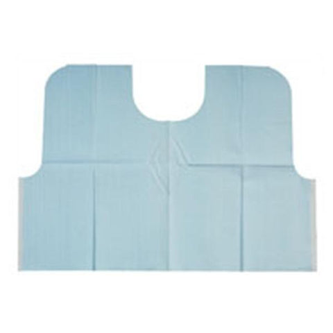 Tidi Products LLC Bib EveryDay Endo/Prophy 29 in x 21 in Lavender Tissue / Poly 100/Case - 917480