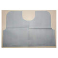 Tidi Products LLC Bib EveryDay Endo/Prophy 29 in x 21 in Blue Tissue / Poly 100/Case - 917483